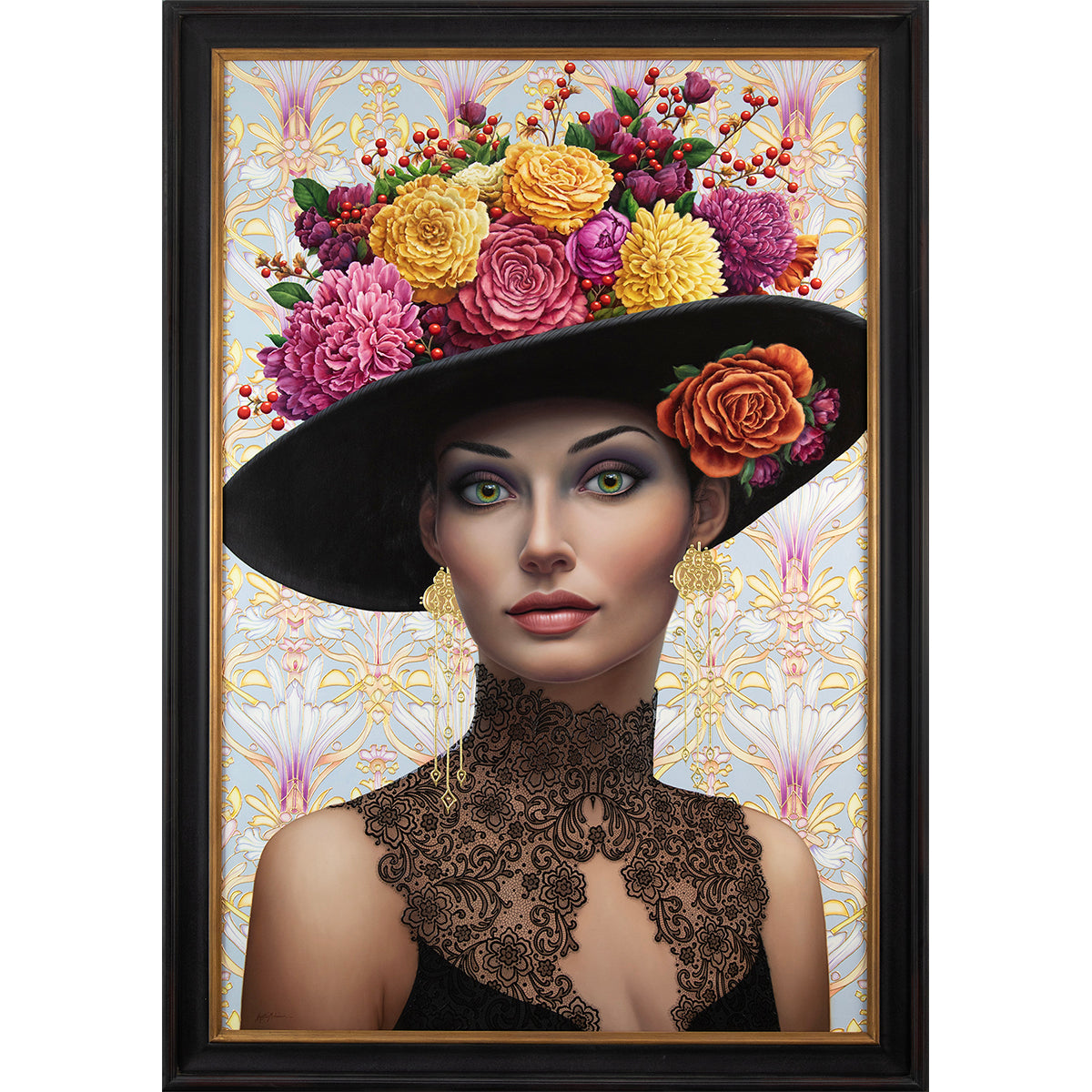 SOLD ~ Abundance ~ 72"x48" ~ Sanders Galleries