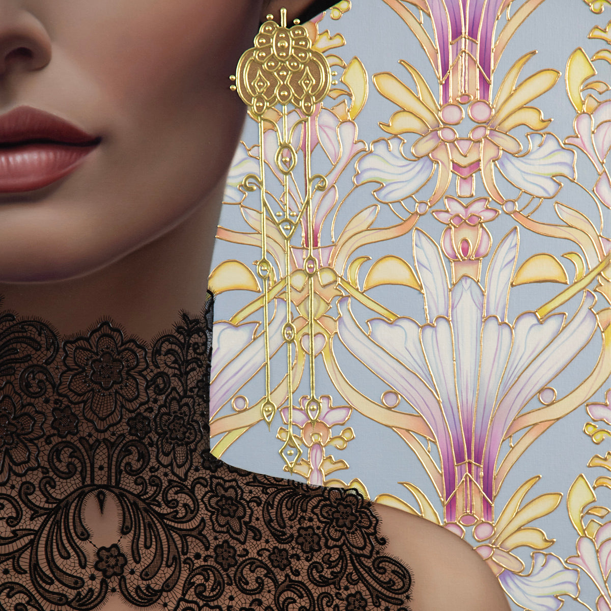 SOLD ~ Abundance ~ 72"x48" ~ Sanders Galleries