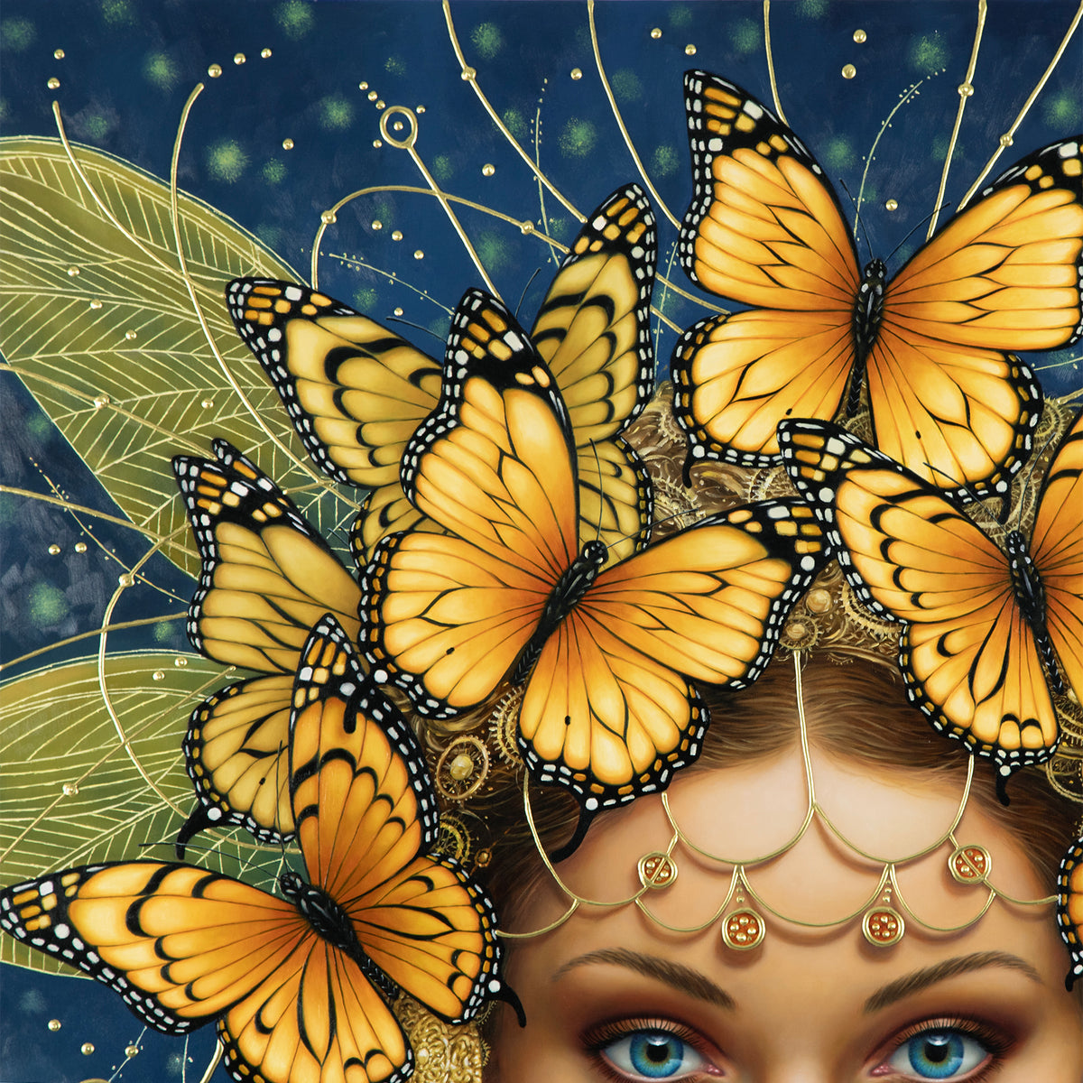 SOLD ~ Evolution ~ 56"x44" ~ Sanders Galleries