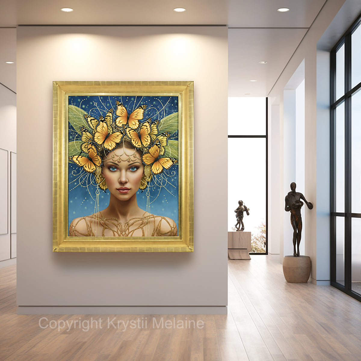 SOLD ~ Evolution ~ 56"x44" ~ Sanders Galleries