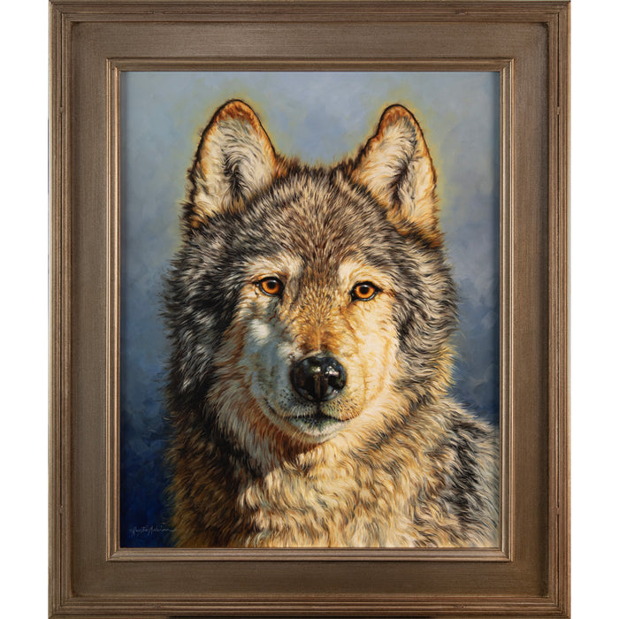SOLD ~ Guardian of the Wilderness 30"x24" ~ Buffalo Bill Art Show