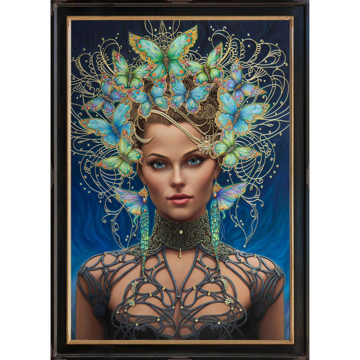 SOLD ~ Luna ~ 70"x48"" ~ Sanders Galleries