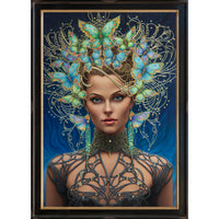 SOLD ~ Luna ~ 70"x48"" ~ Sanders Galleries