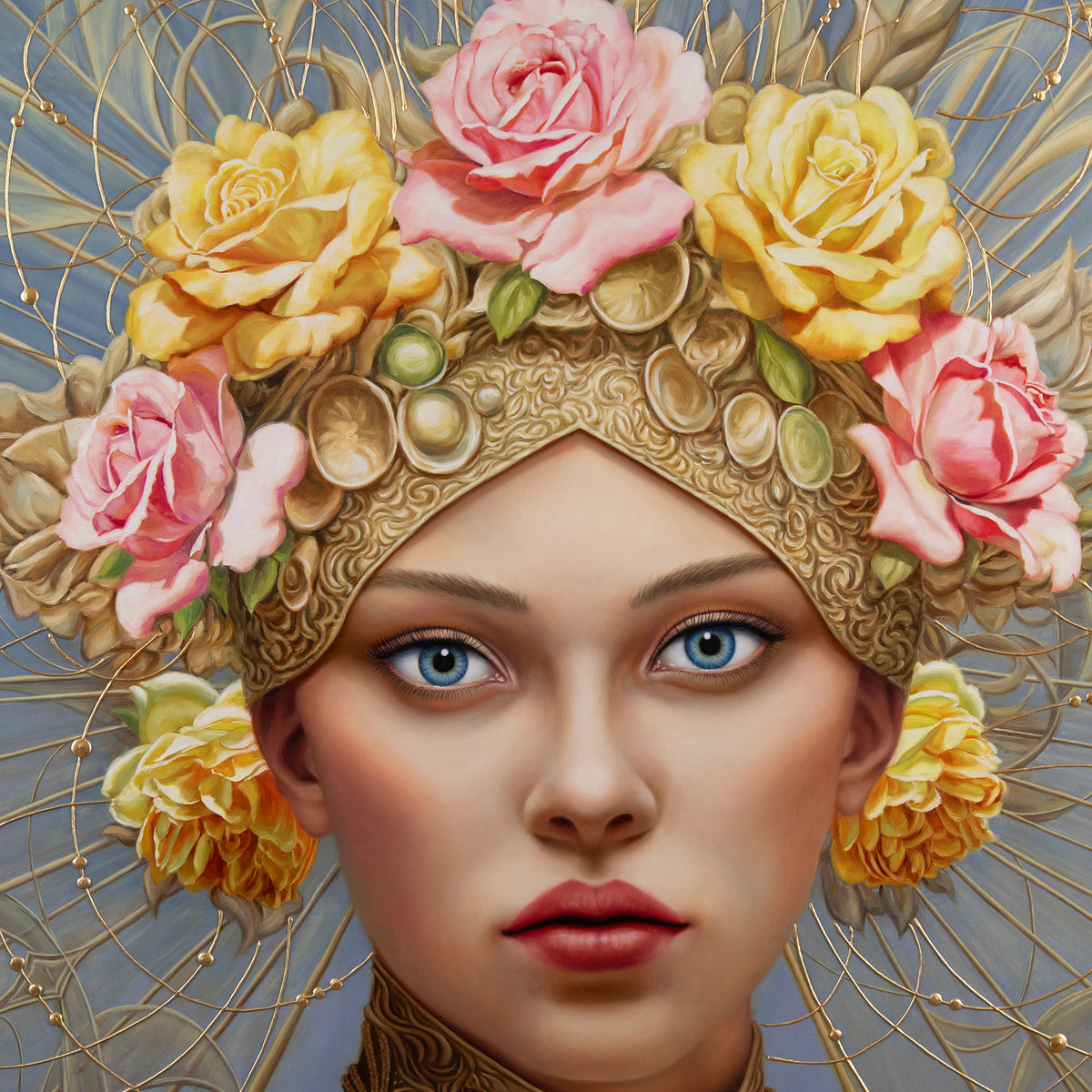 SOLD ~ Revolution ~ 60"x60" ~ Sanders Galleries