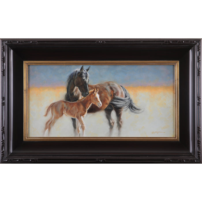 A Mother's Touch ~ 12"x24" ~  Big Horn Galleries