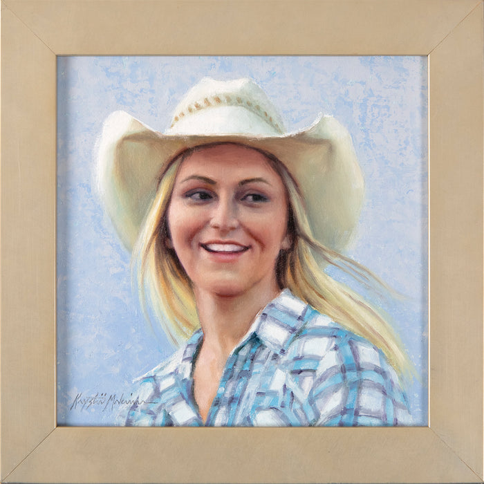 All American Girl ~ 8"x8"