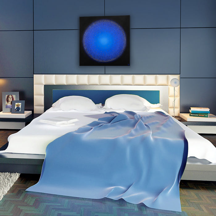 Blue Planet ~ 36"x36"