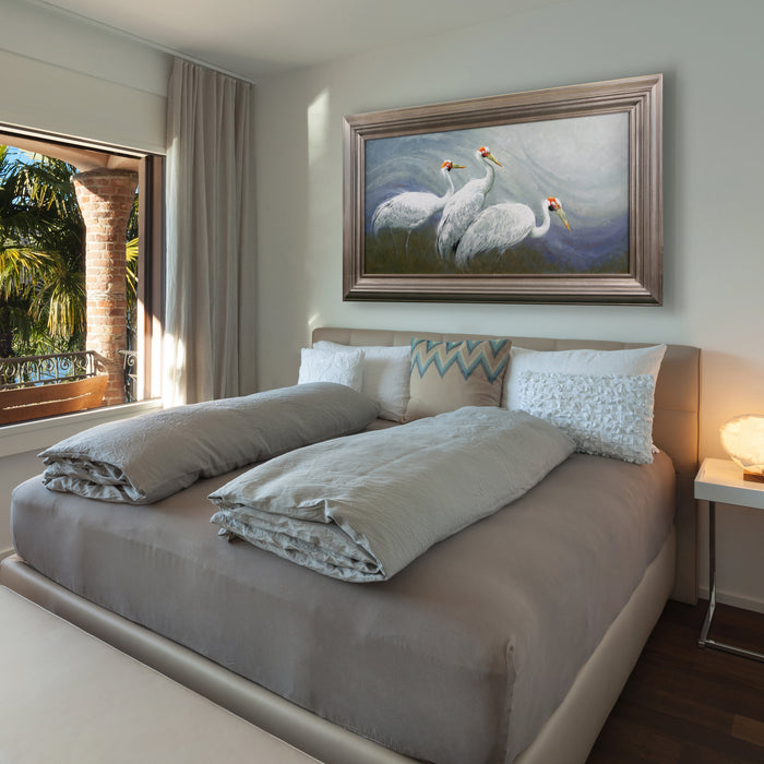 Brolgallivanting ~ 24" x 48" ~ Trailside Galleries