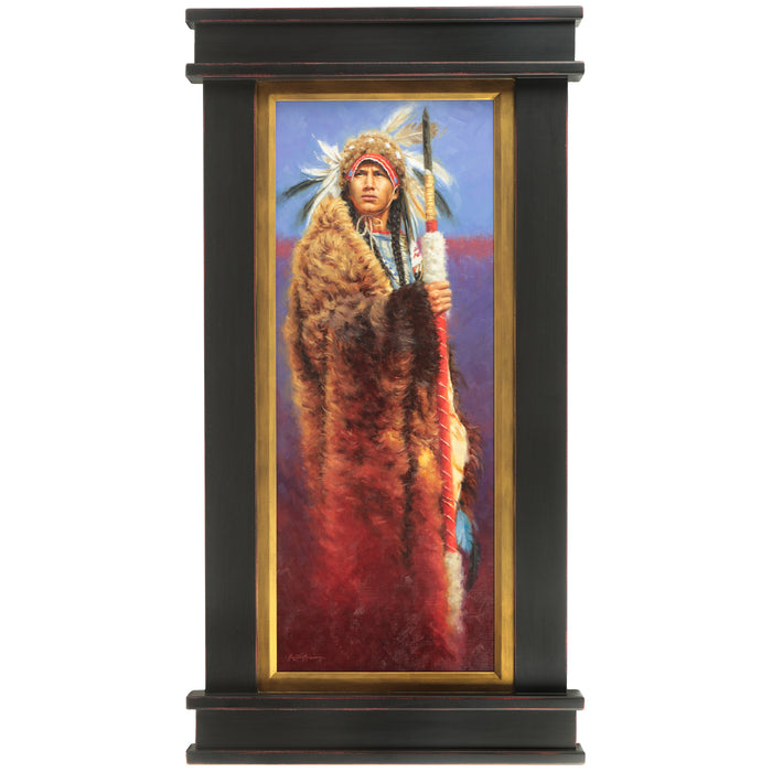 Buffalo Heart  36" x 14" - Buffalo Bill Art Show - SOLD