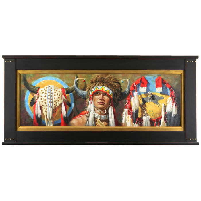 Buffalo Medicine ~ 16" x 48"