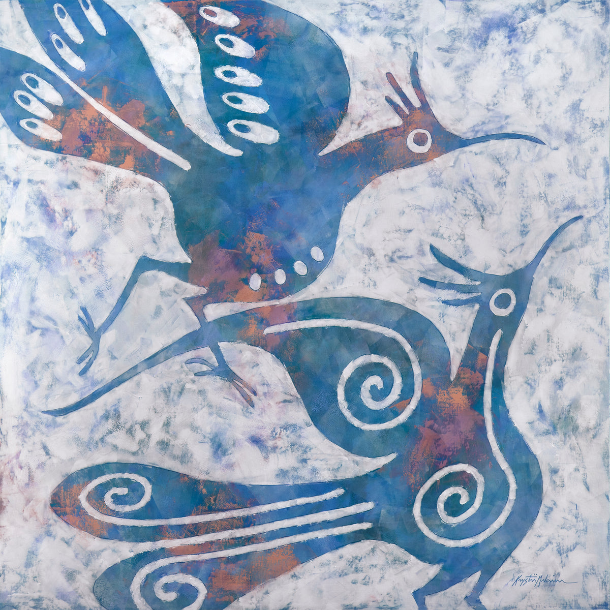 Zia Birds ~ Print