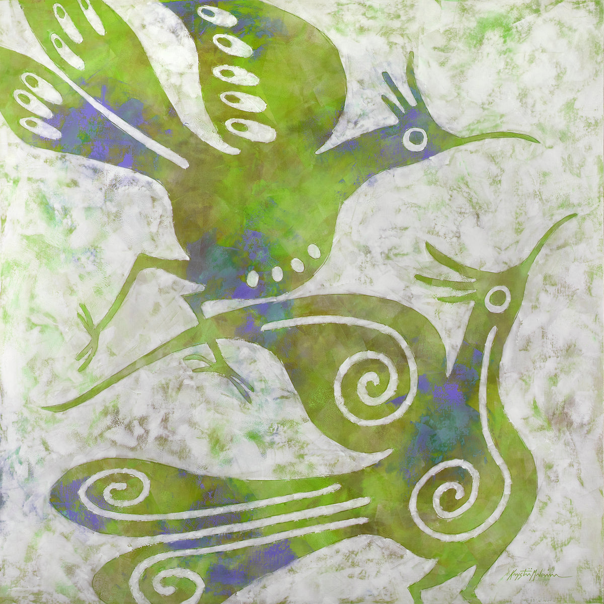 Zia Birds ~ Print