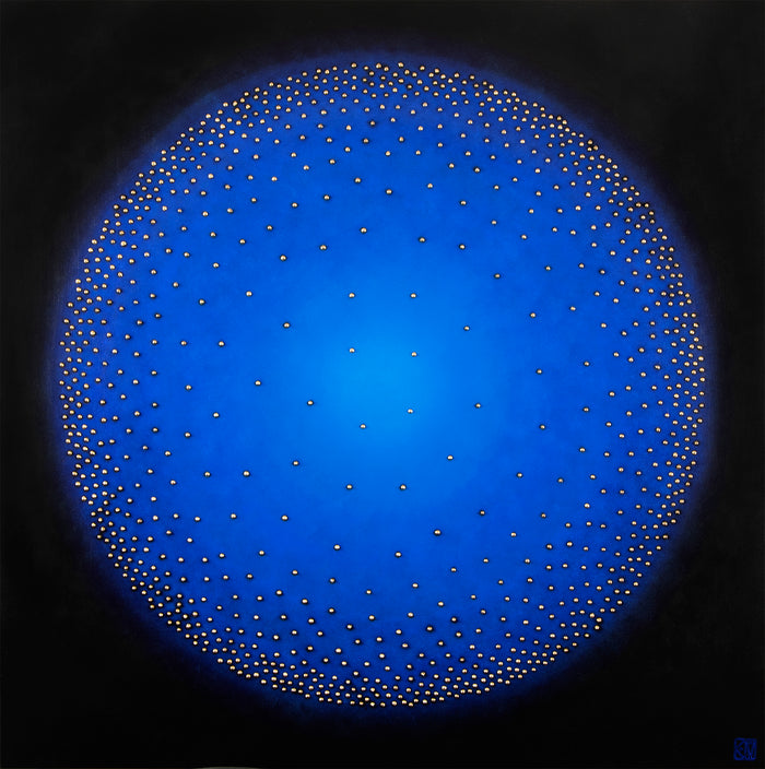Blue Planet ~ 36"x36"
