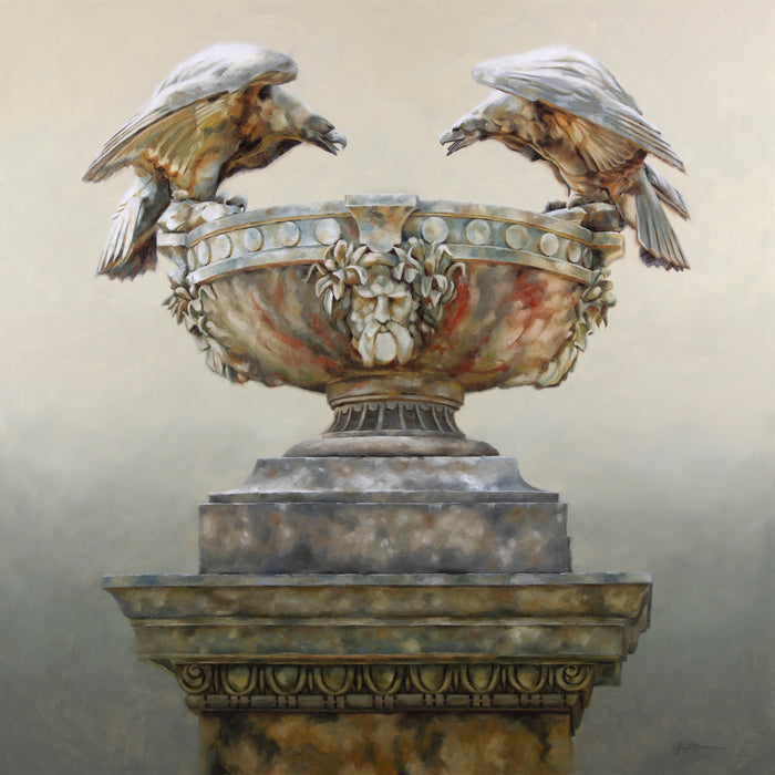 Stone Eagles ~ 36" x 36"