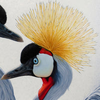 uNohemu - Grey Crowned Cranes, Zulu ~ Trailside Galleries
