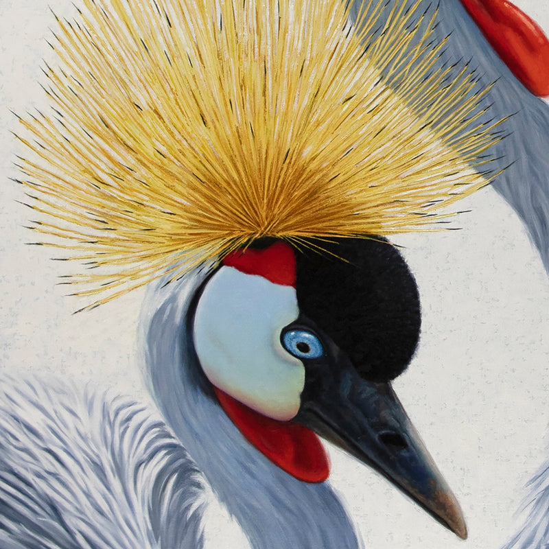 uNohemu - Grey Crowned Cranes, Zulu ~ Trailside Galleries