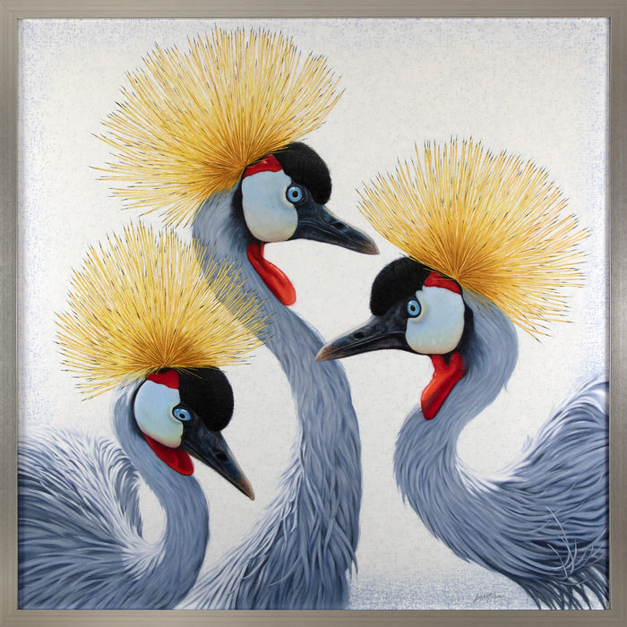 uNohemu - Grey Crowned Cranes, Zulu ~ Trailside Galleries