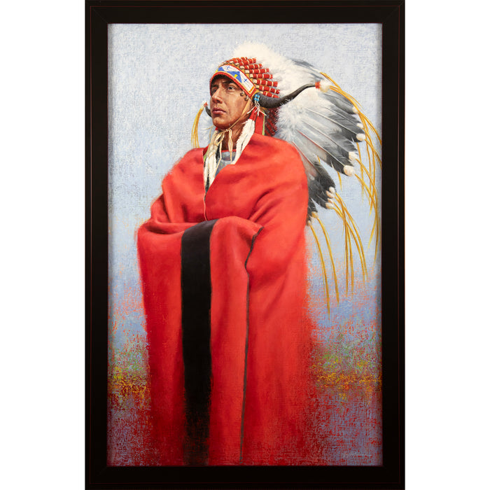 SOLD ~ Chanku Luta - The Red Road, Lakota ~ Quest for the West