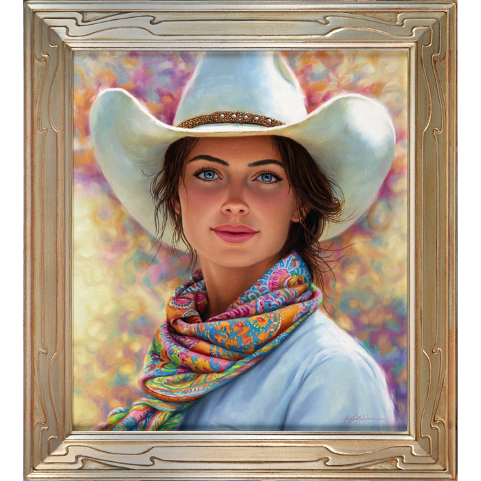 Eyes Like Rain 25"x22" ~ Quest for the West