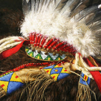 Feathers For Bravery ~ 24"x36" ~ Illume Gallery West