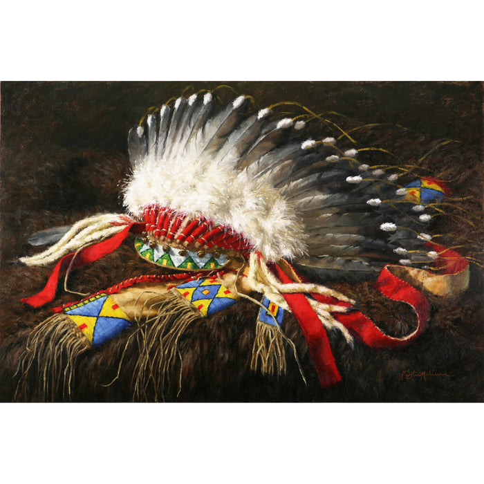 Feathers For Bravery ~ 24"x36" ~ Illume Gallery West
