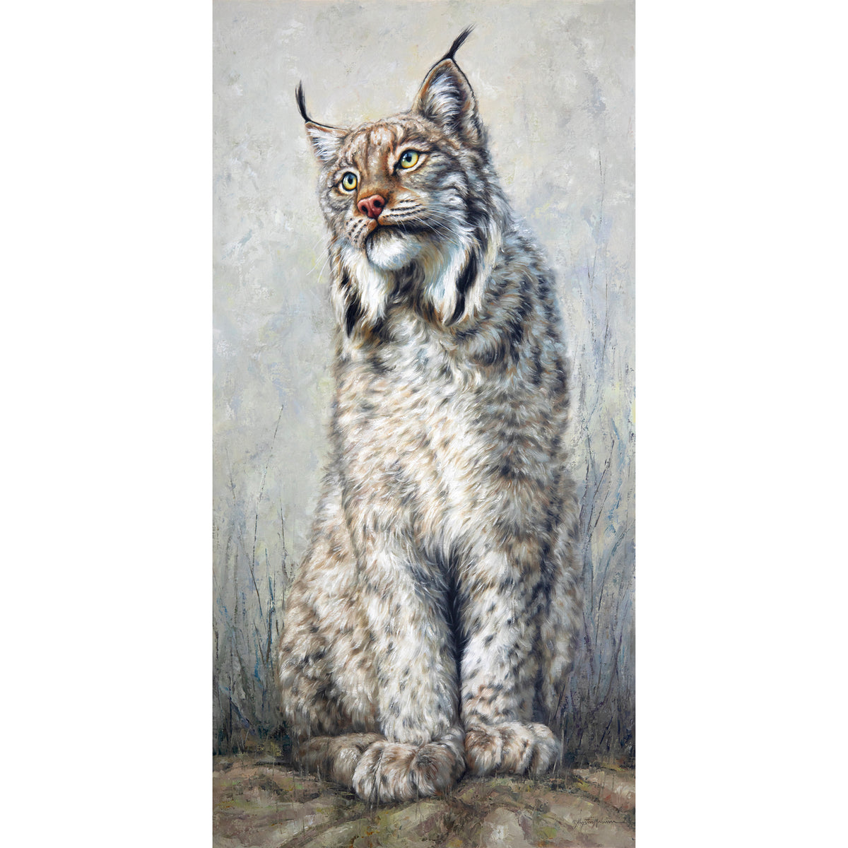 Listening To The Wind ~ 40"x20" ~ Quest for the West