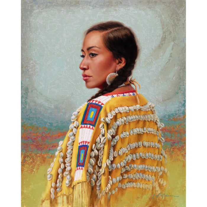 Nestonevaoo'e - Wind Sounds Woman, Cheyenne ~ 20"x16"