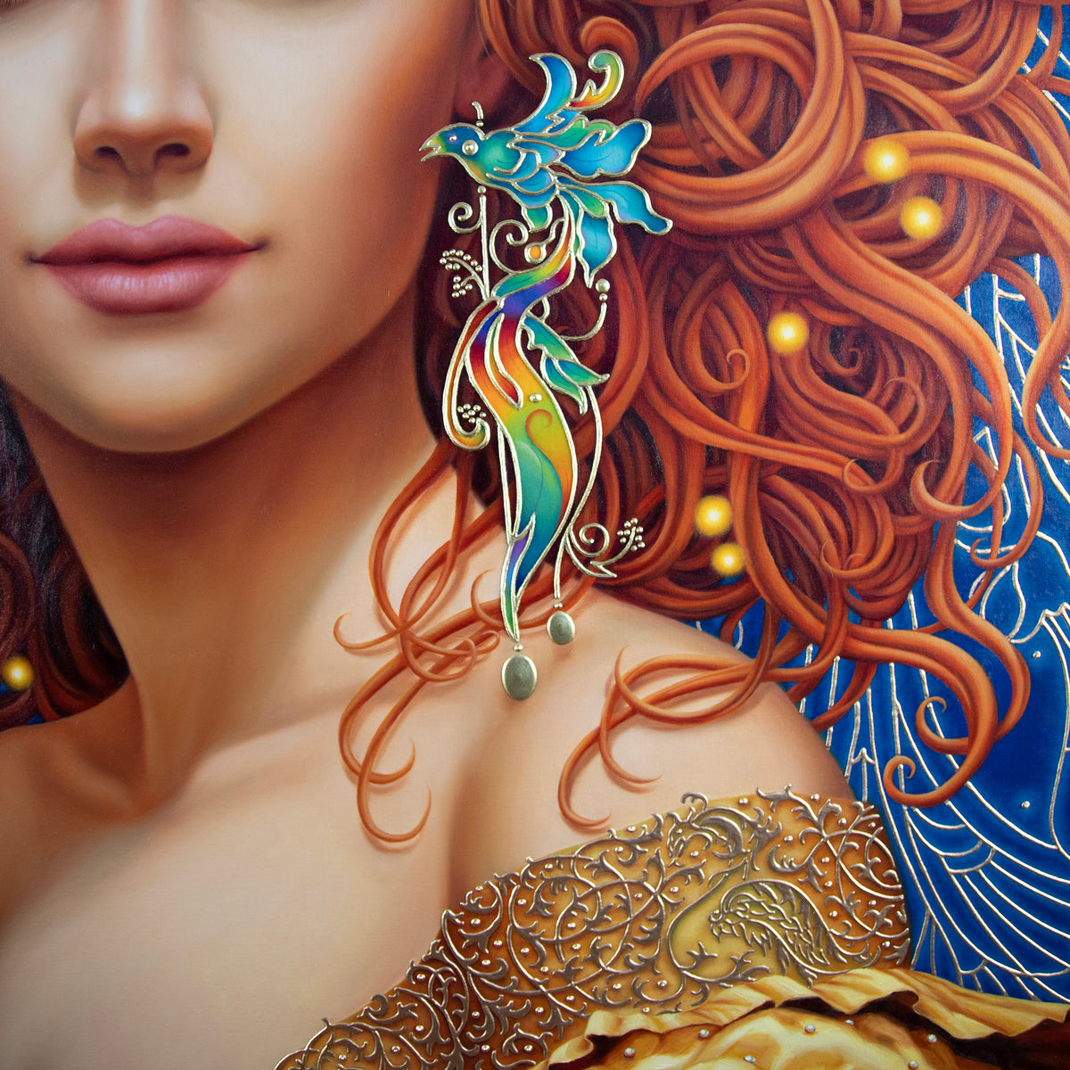 Phoenix ~ 48"x48" ~ Sanders Galleries