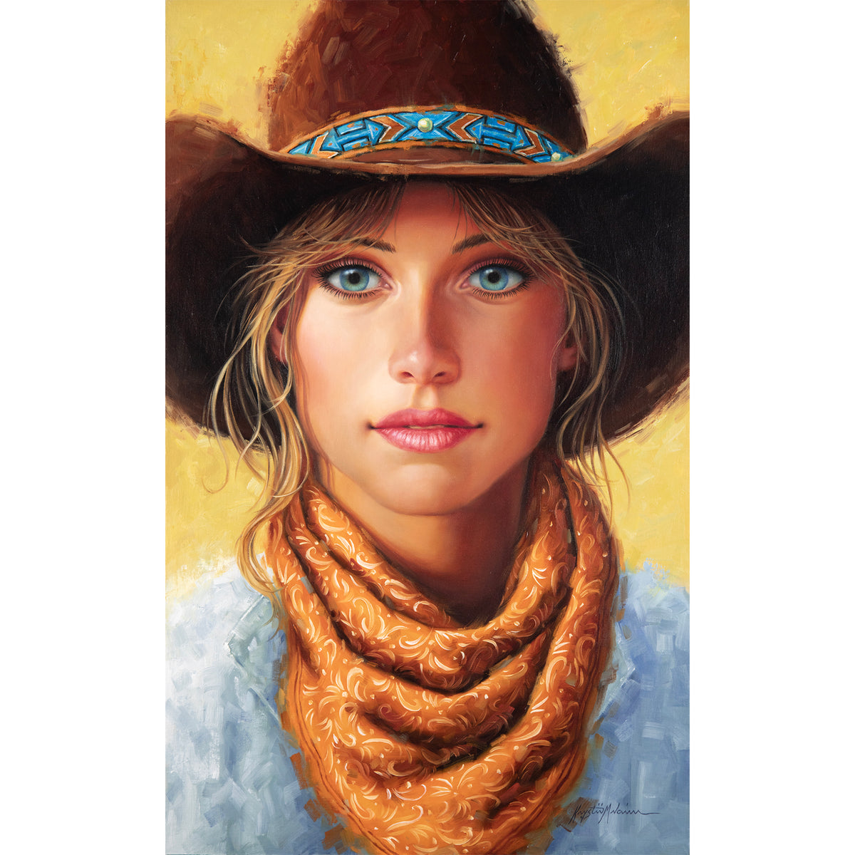 The Last Frontier ~ 26"x16" ~ Quest For The West