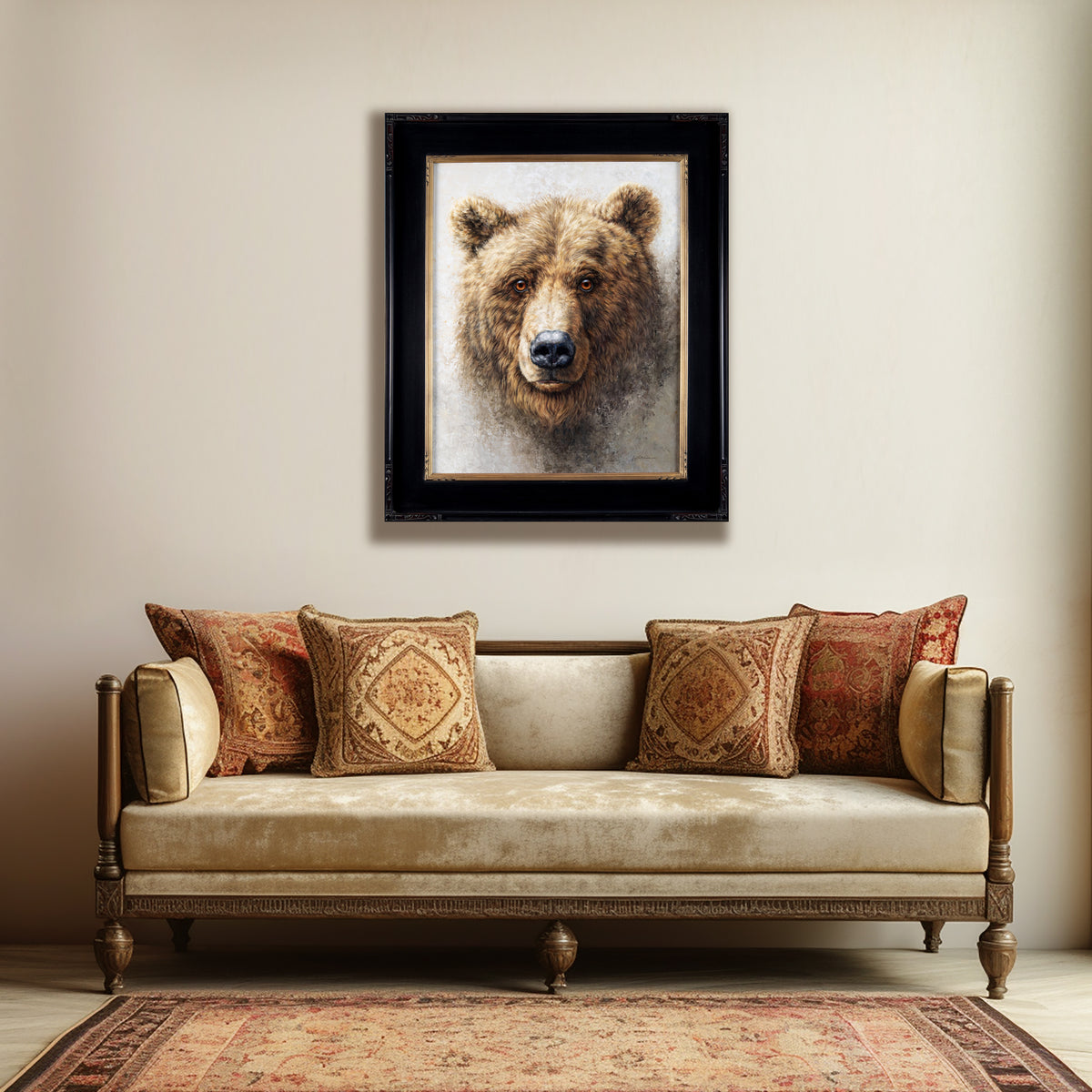 SOLD ~ The Last Wilderness 30"x24" ~ Buffalo Bill Art Show
