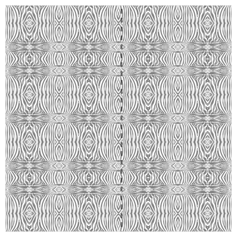Wallpaper ~ Sleeping Zebra ~ Grey