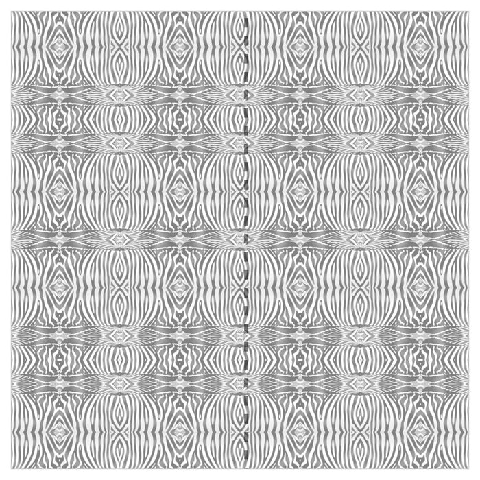 Wallpaper ~ Sleeping Zebra ~ Grey