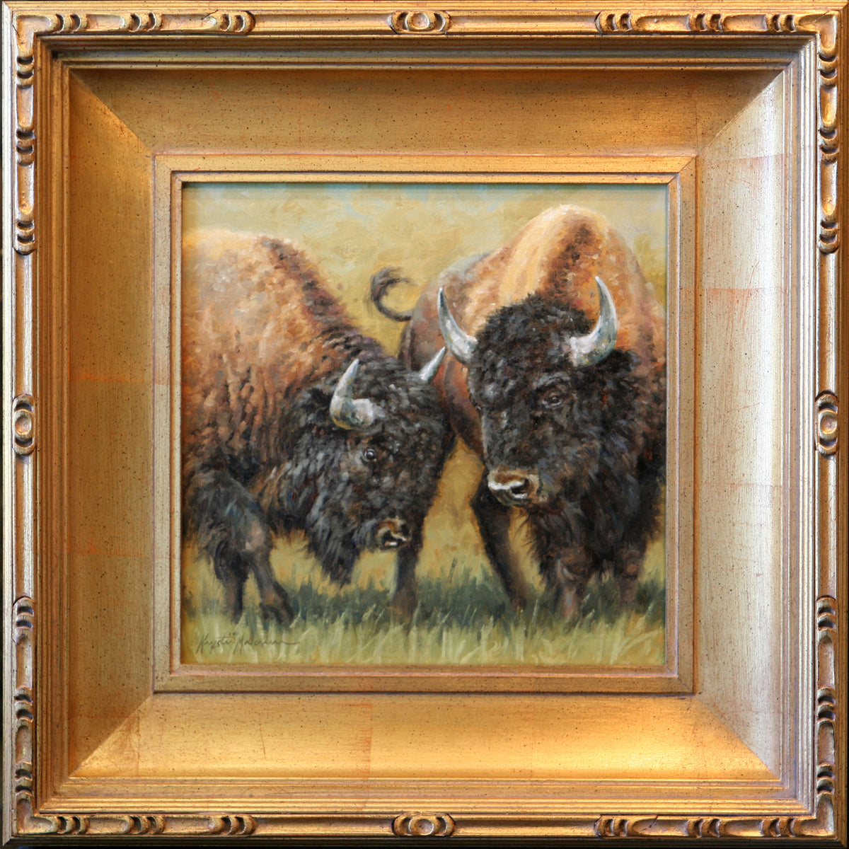 Buffalo Boys ~ 12" x 12"