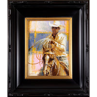Cowboy Cool ~ 12"x9" ~ Santa Fe Trails Fine Art