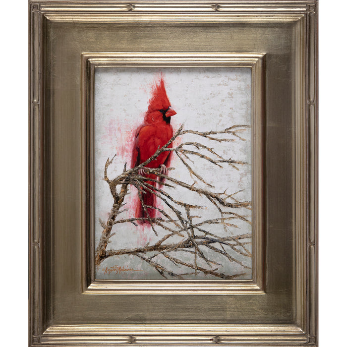 SOLD ~ Desert Cardinal ~ 12"x9"