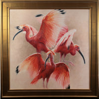 SOLD ~ Ibisoseismic ~ 36" x 36"