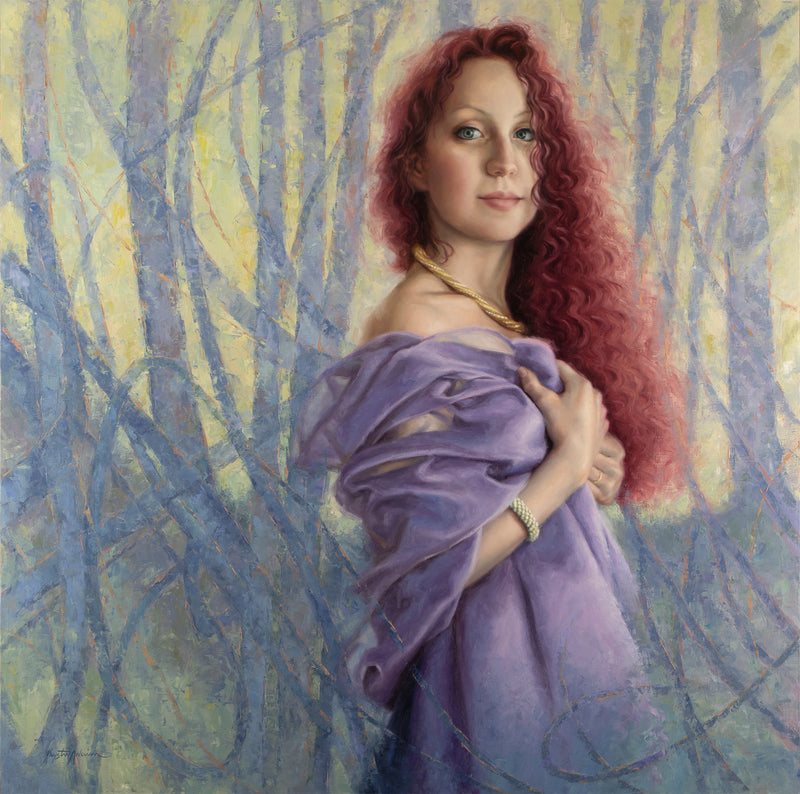 Strange Woods ~ 36" x 36"