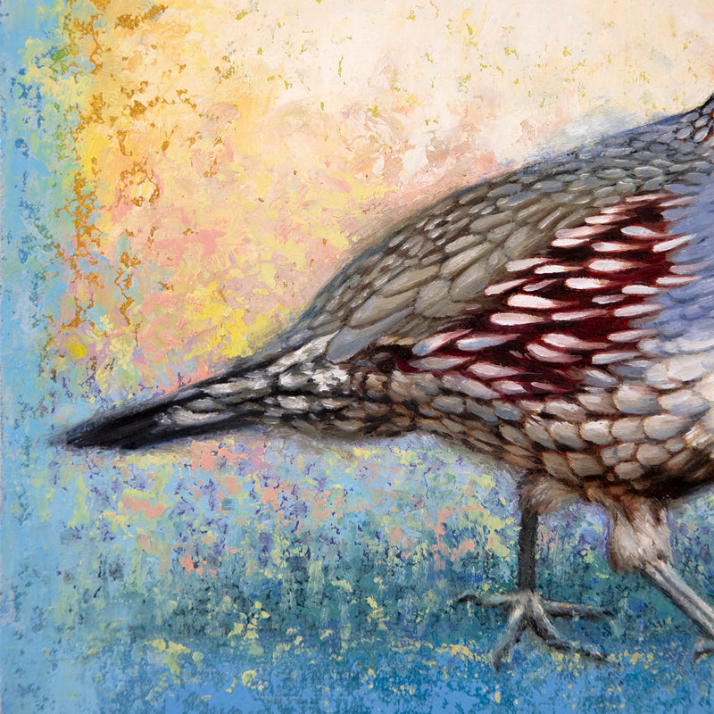 SOLD Quail Quest ~ 9"x12" ~ American Miniatures at Settlers West Galleries