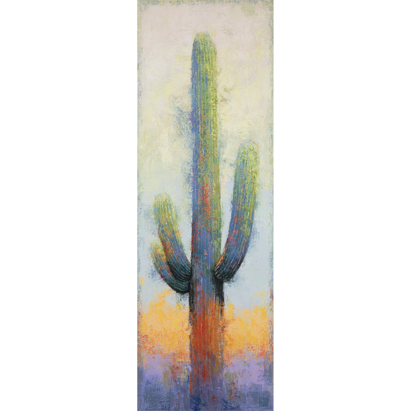 SOLD Saguaro I ~ 48"x16"