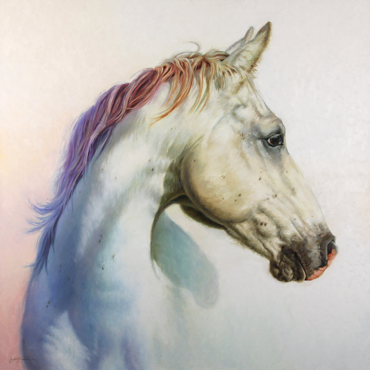 Spirit Horse ~ 48"x48" ~ Sanders Galleries