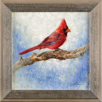 SOLD ~ Summer Cardinal ~ 12"x12"