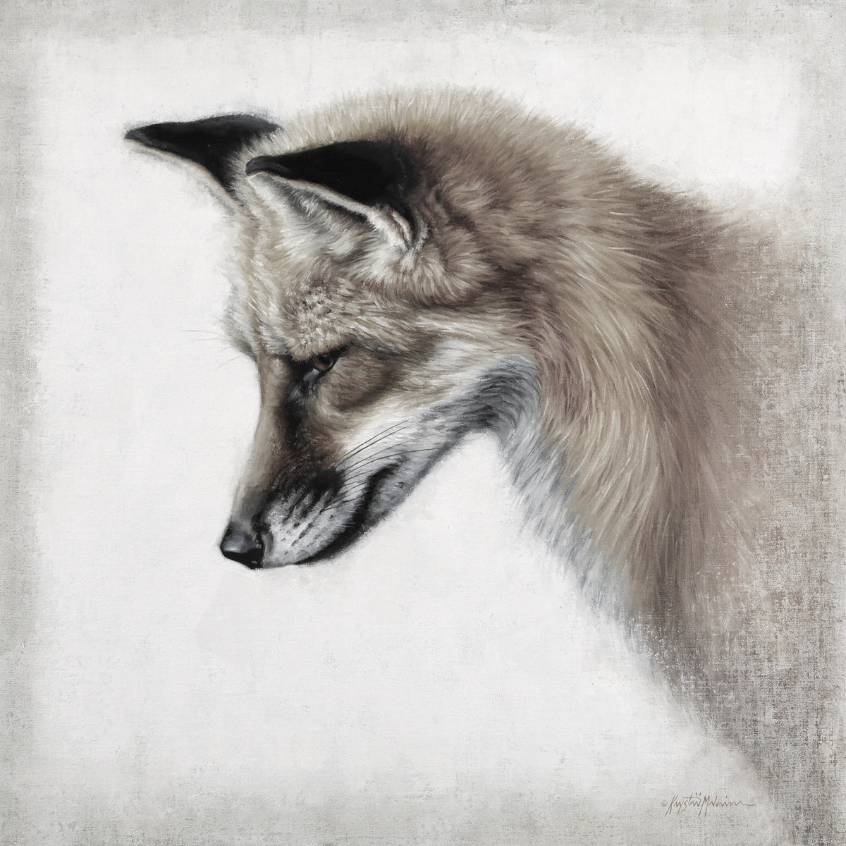 Sungila - Red Fox ~ Sepia Giclée