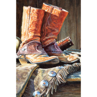 SOLD ~ Well Worn ~ Buffalo Bill Art Show