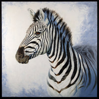 Zebra Dazzle ~ 48"x48" ~ Sanders Galleries